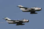 Mikoyan Gurevich MiG-15UTI Mongol e Mikoyan Gurevich MiG-17 Fresco - Foto: Luciano Porto - luciano@spotter.com.br