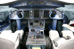 Painel de instrumentos do Dornier 328JET da Midwest Connect - Foto: Luciano Porto - luciano@spotter.com.br