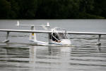 Na Oshkosh Seaplane Base so apresentadas as novidades do segmento, como este LSA-Aero Gannet - Foto: Luciano Porto - luciano@spotter.com.br