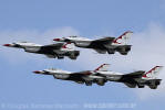 Lockheed Martin F-16C Fighting Falcon do USAF Thunderbirds Demonstration Team - Foto: Douglas Barbosa Machado - douglas@spotter.com.br