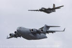 Boeing C-17A Globemaster III da USAF e De Havilland C-7A (DHC-4) Caribou - Foto: Douglas Barbosa Machado - douglas@spotter.com.br