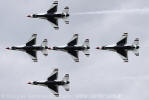 Lockheed Martin F-16C Fighting Falcon do USAF Thunderbirds Demonstration Team - Foto: Douglas Barbosa Machado - douglas@spotter.com.br