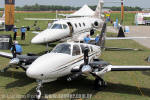 Hawker Beechcraft G58 Baron e Hawker Beechcraft Premier IA - Foto: Luciano Porto - luciano@spotter.com.br