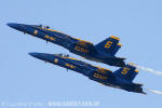 Boeing (McDonnell Douglas) F/A-18C Hornet - Blue Angels - US NAVY - Foto: Luciano Porto - luciano@spotter.com.br