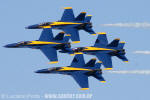 Boeing (McDonnell Douglas) F/A-18C Hornet - Blue Angels - US NAVY - Foto: Luciano Porto - luciano@spotter.com.br