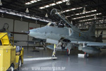 Na manh do dia 24, o AF-1A Falco  retirado do hangar para os voos do SPOTTER - Foto: Luciano Porto - luciano@spotter.com.br